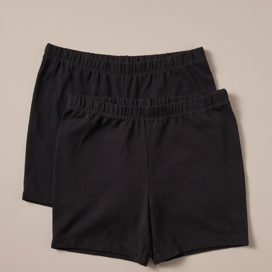 Bike Shorts Short Length 2 Pack Black Target Australia