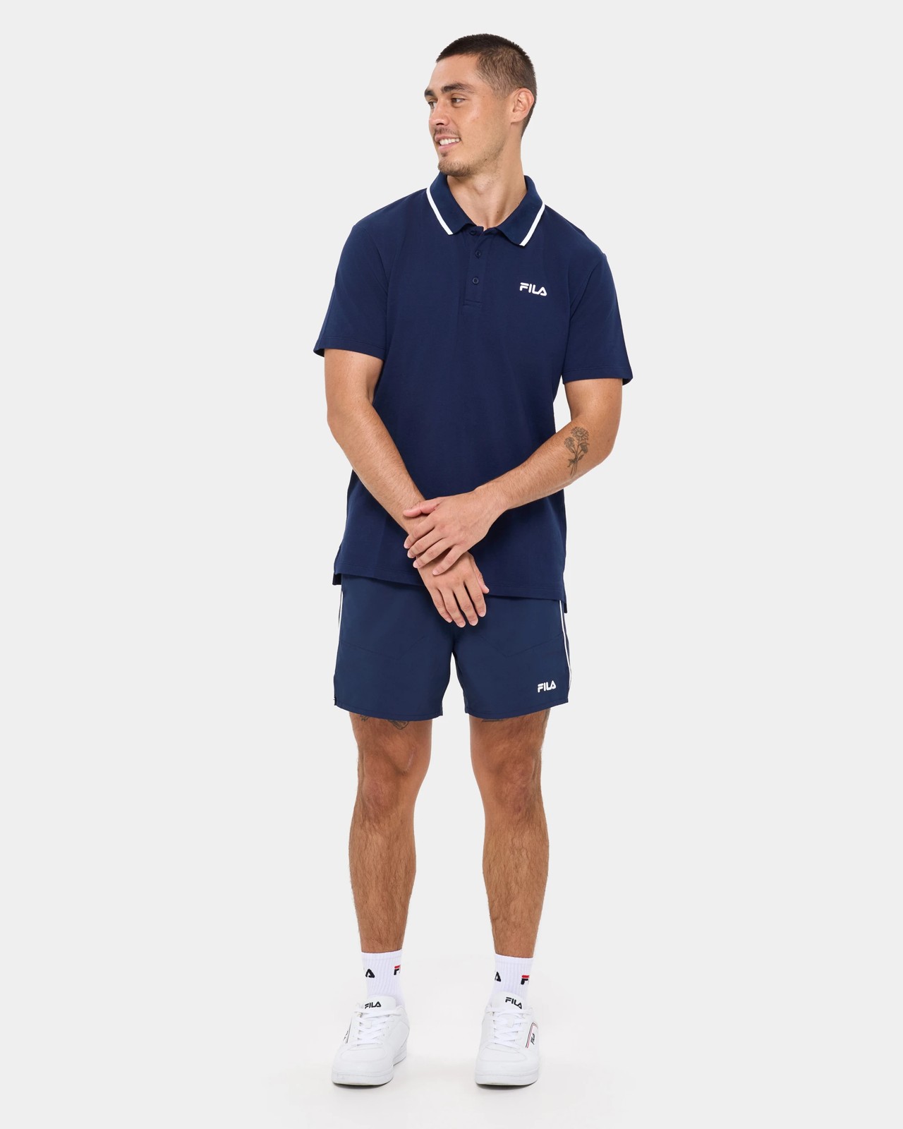 Fila Dante Polo Top - Navy 2 of 6