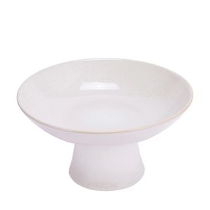 Anko White Reactive Ceramic Decor Bowl