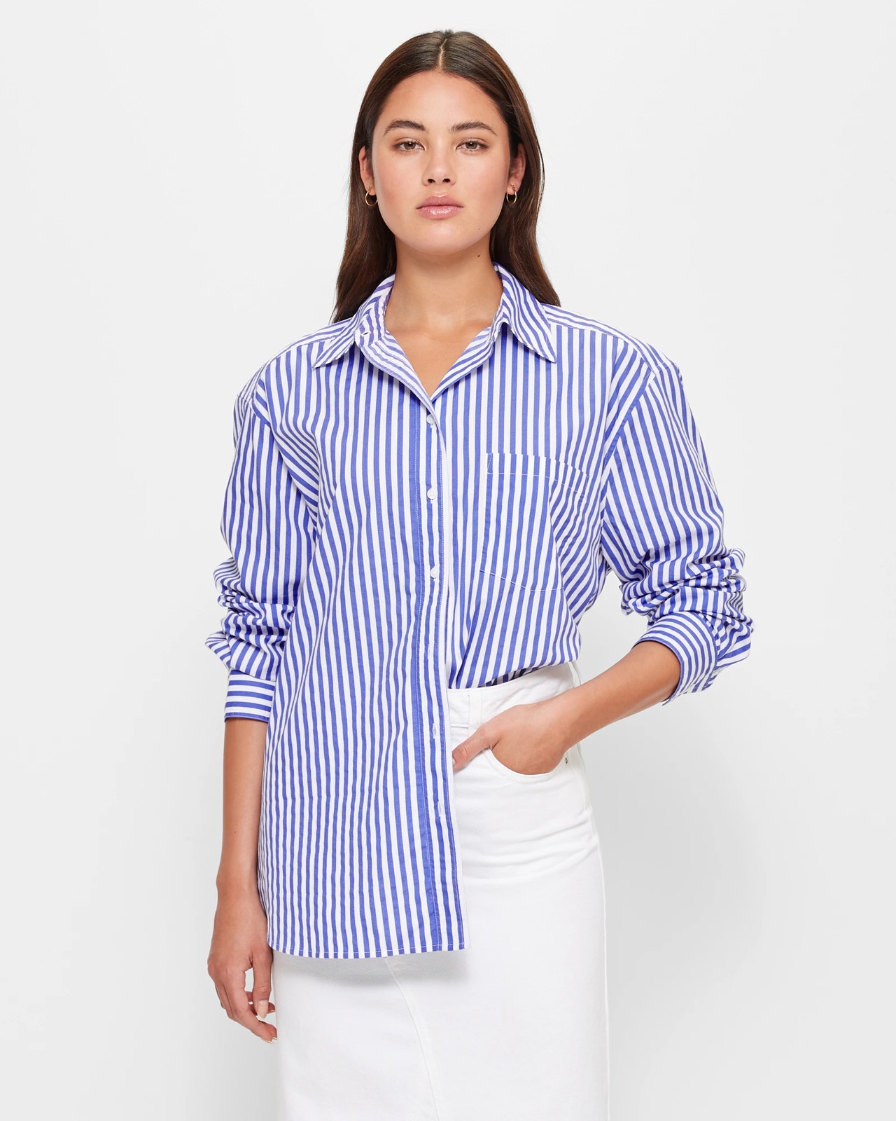 Oversized Poplin Shirt - Lily Loves | Target Australia