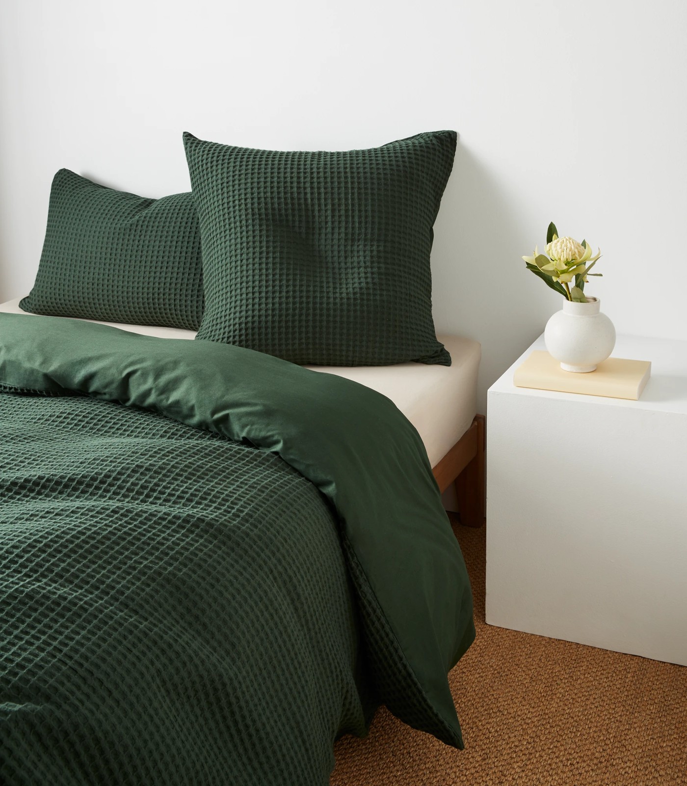 Dark green pillowcase hotsell