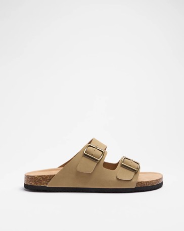 Mens Moulded Cork Sandals