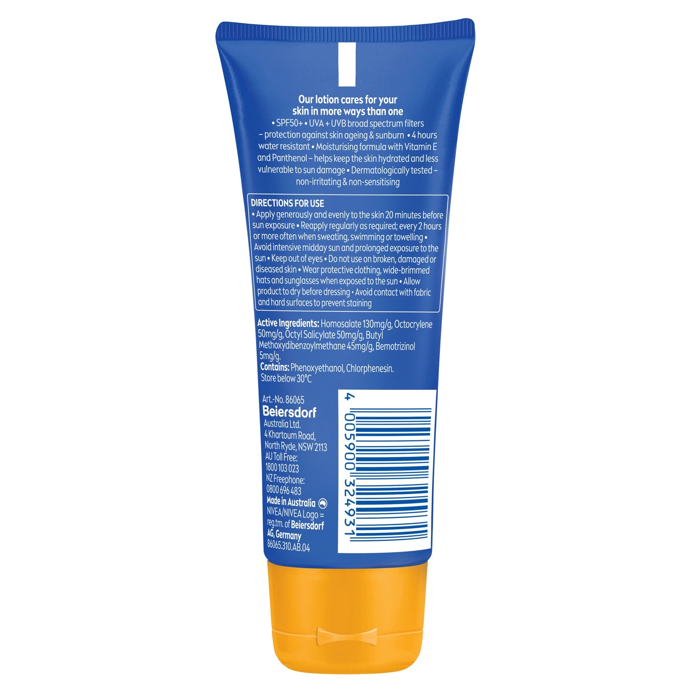Nivea Sun Protect & Moisture SPF50+ Sunscreen Lotion 100ml - Panthenol and Vitamin E 2 of 6