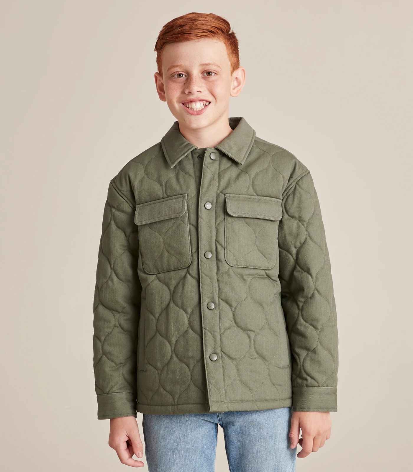 Quilted Shacket | Target Australia