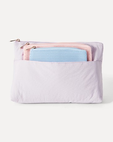 OXX Cosmetics 3 Piece Makeup Bag