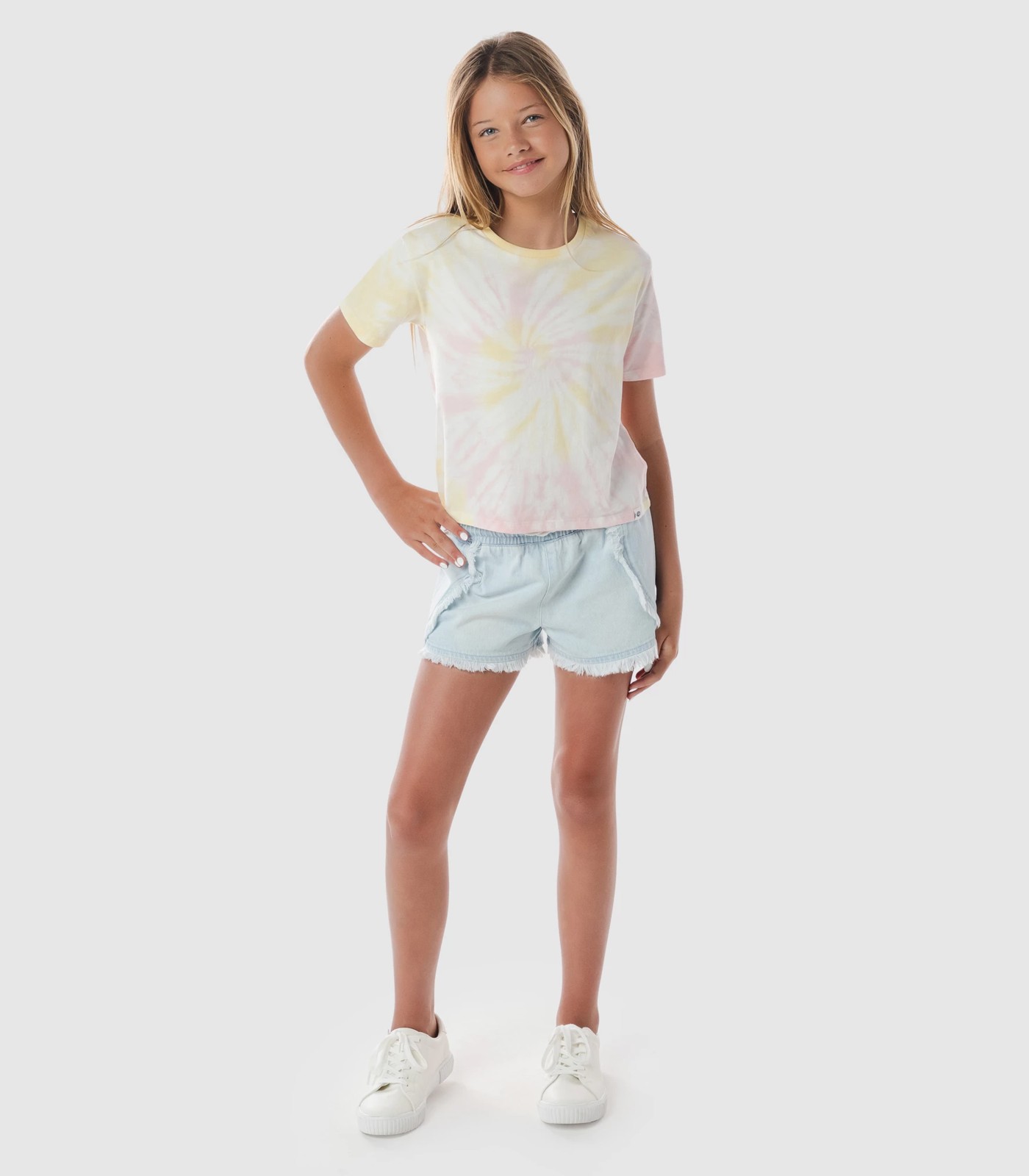 Piping Hot Tie-Dye Boxy T-shirt | Target Australia