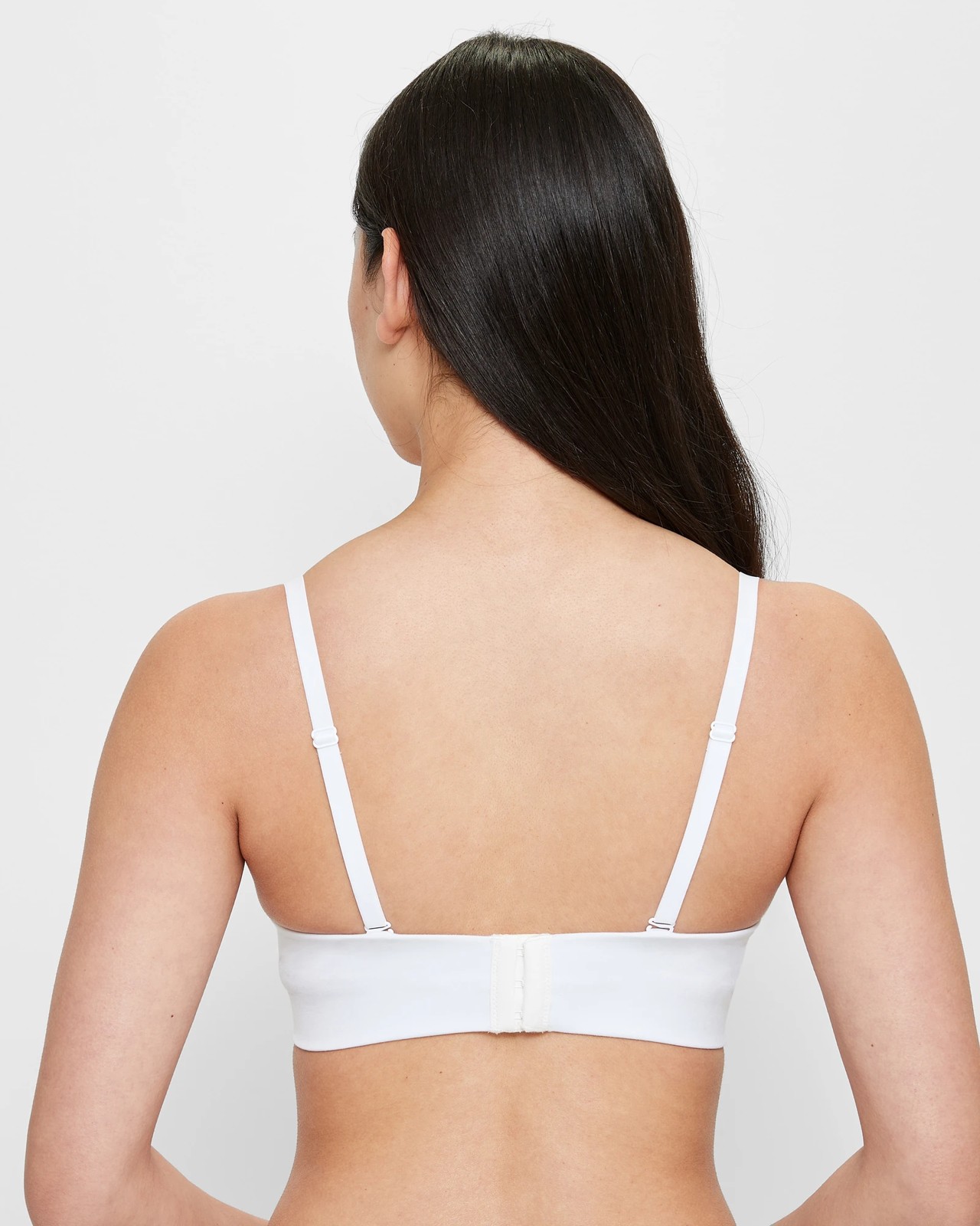 Gin Strapless Bra - White