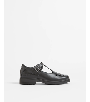 Gro-Shu Leather T-Bar School Shoes