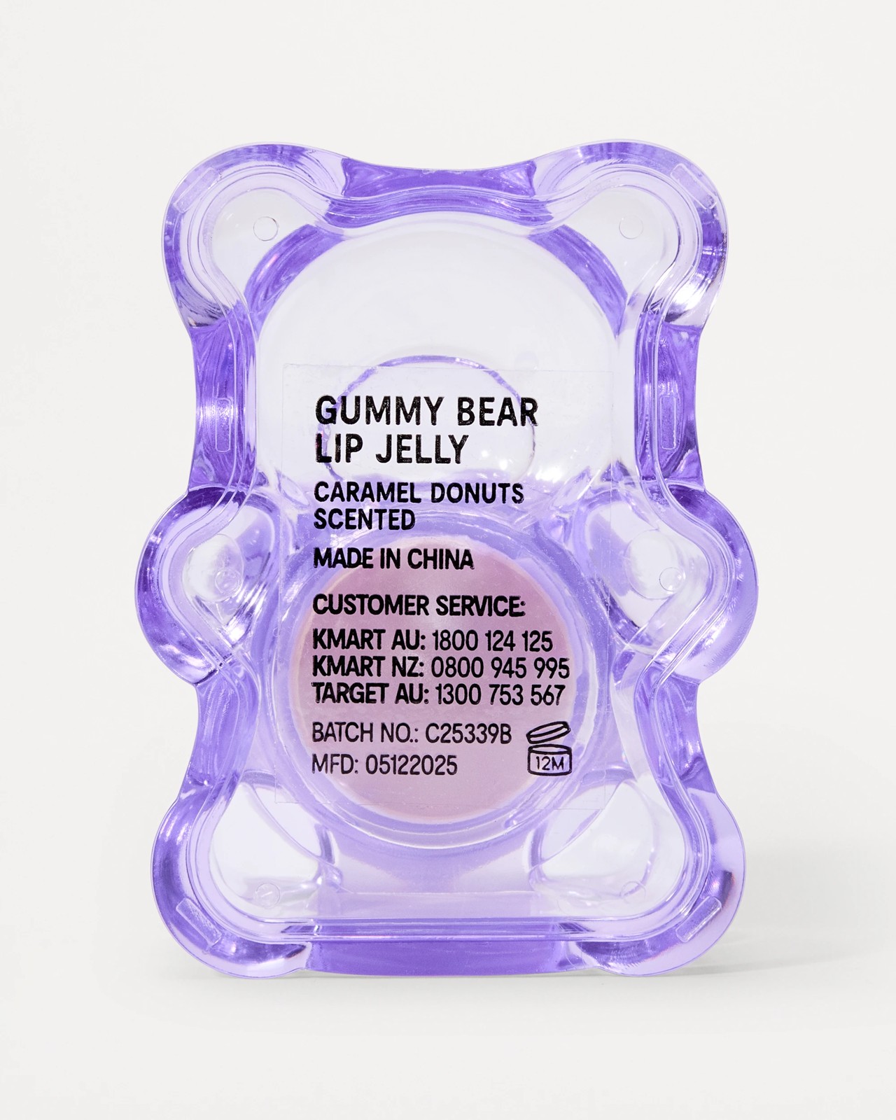 OXX Junior Gummy Bear Lip Jelly - Caramel Donuts Scented 3 of 6