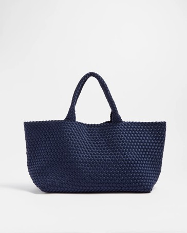 Weave Detail Tote Bag