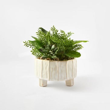 Artificial Mixed Foliage in Pot - Anko