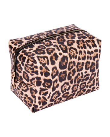 OXX Cosmetics Makeup Bag - Leopard
