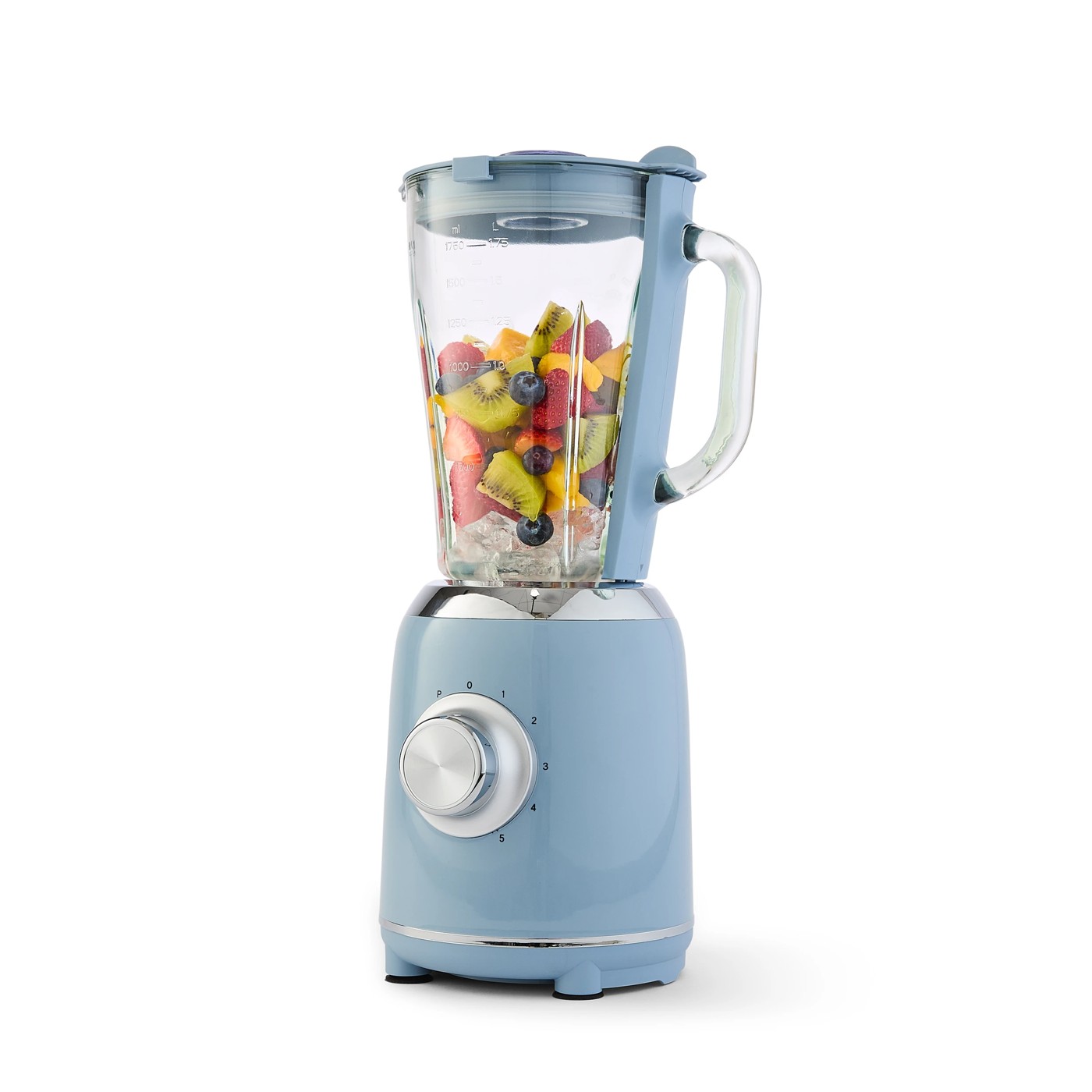 Anko 1.75 Litre Retro Blender- Blue 2 of 5