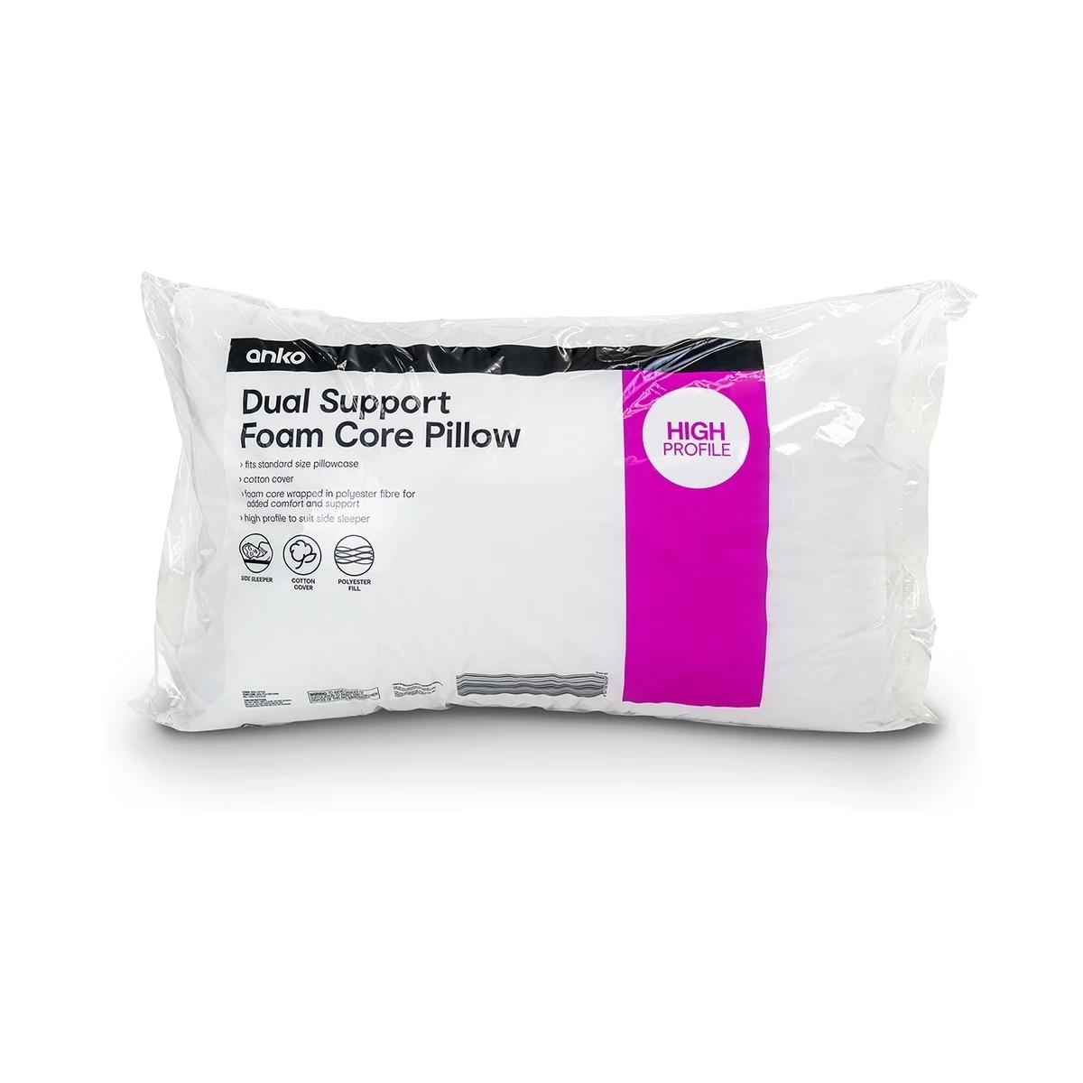 Foam core pillow best sale