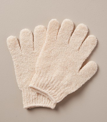 Exfoliating Gloves - Cream