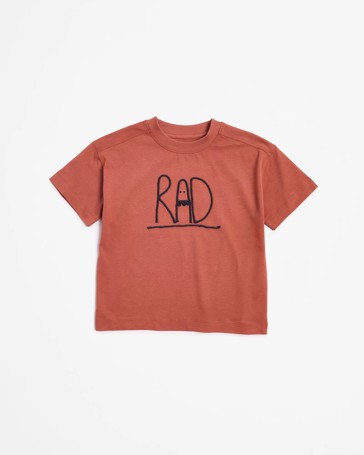 Australian Cotton Embroidered Oversize T-shirt