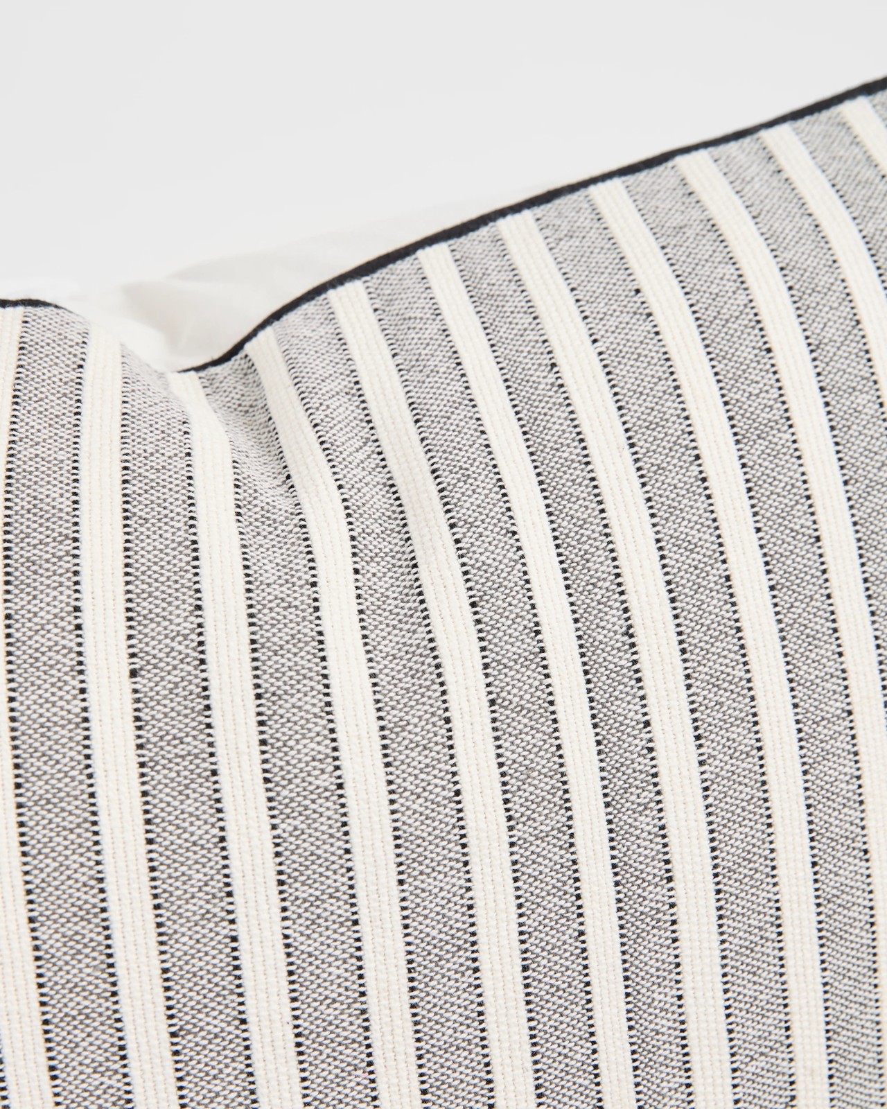 Ryan Textured Stripe European Pillowcase - Phantom 3 of 3
