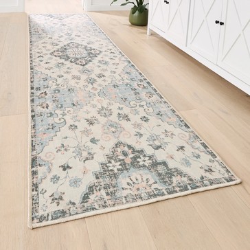 Inaya Runner, Blue, 300cm x 80cm - Anko