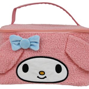Hello Kitty and Friends My Melody Fluffy Cosmetic Bag - Pink product image