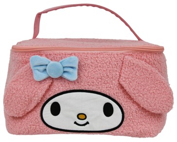 Hello Kitty and Friends My Melody Fluffy Cosmetic Bag - Pink