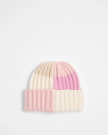 Kids Colour Block Beanie