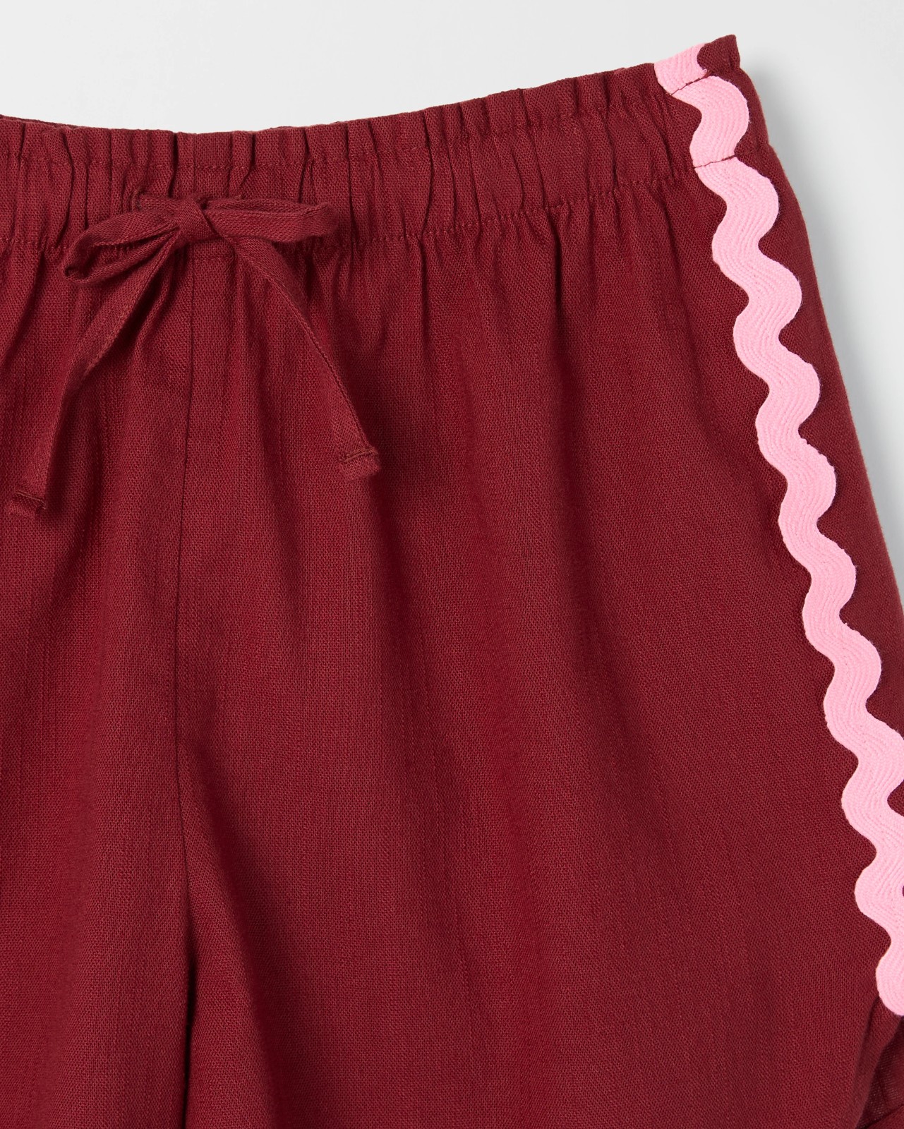 Side Stripe Shorts - Brick/Pink 6 of 6