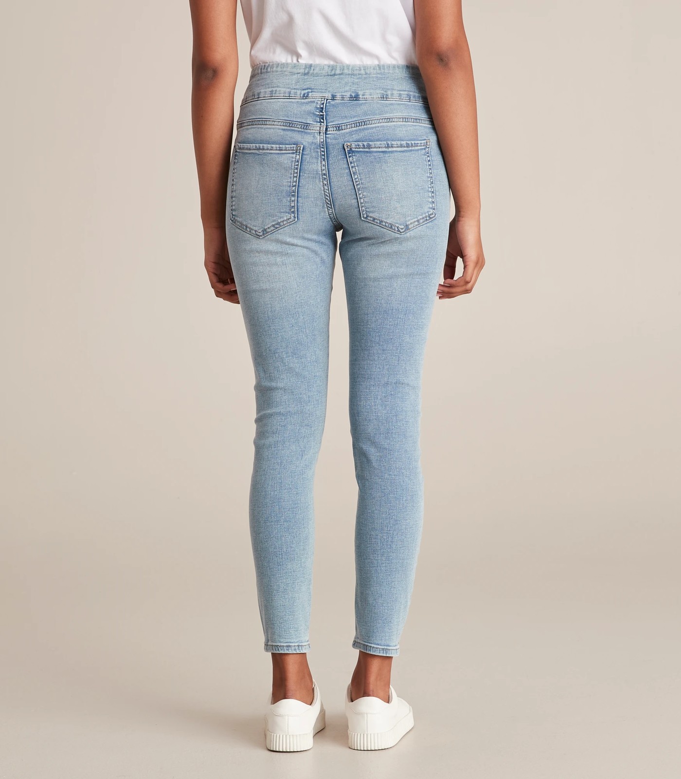 Lydia High Rise Full Length Denim Jeggings