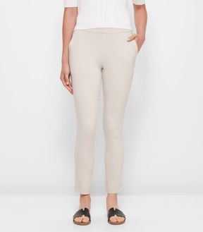 Dannii Minogue Petites Ankle Twill Work Pants with Belt