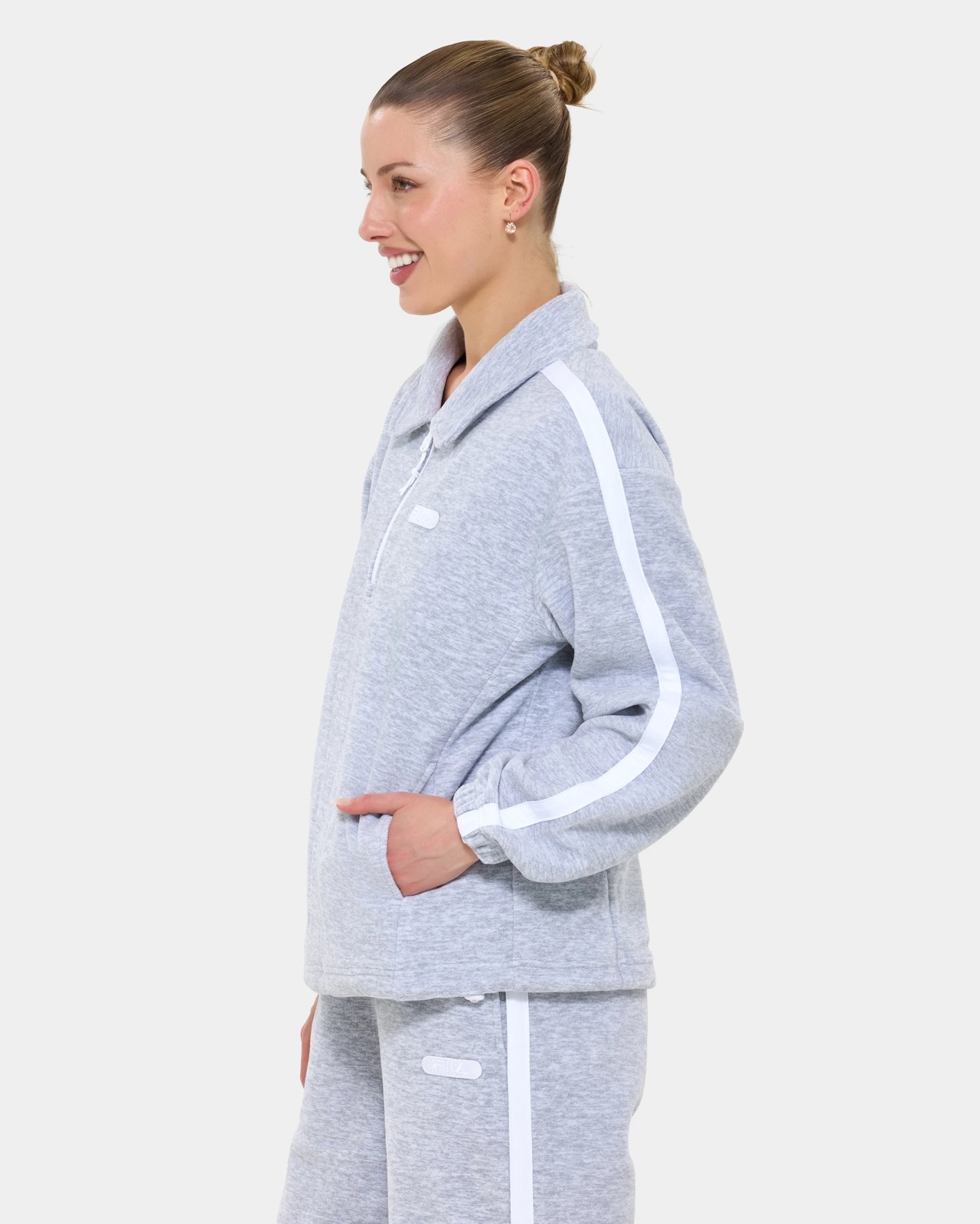 Fila Victoria Polar Fleece Quarter‑Zip Jumper 3 of 5