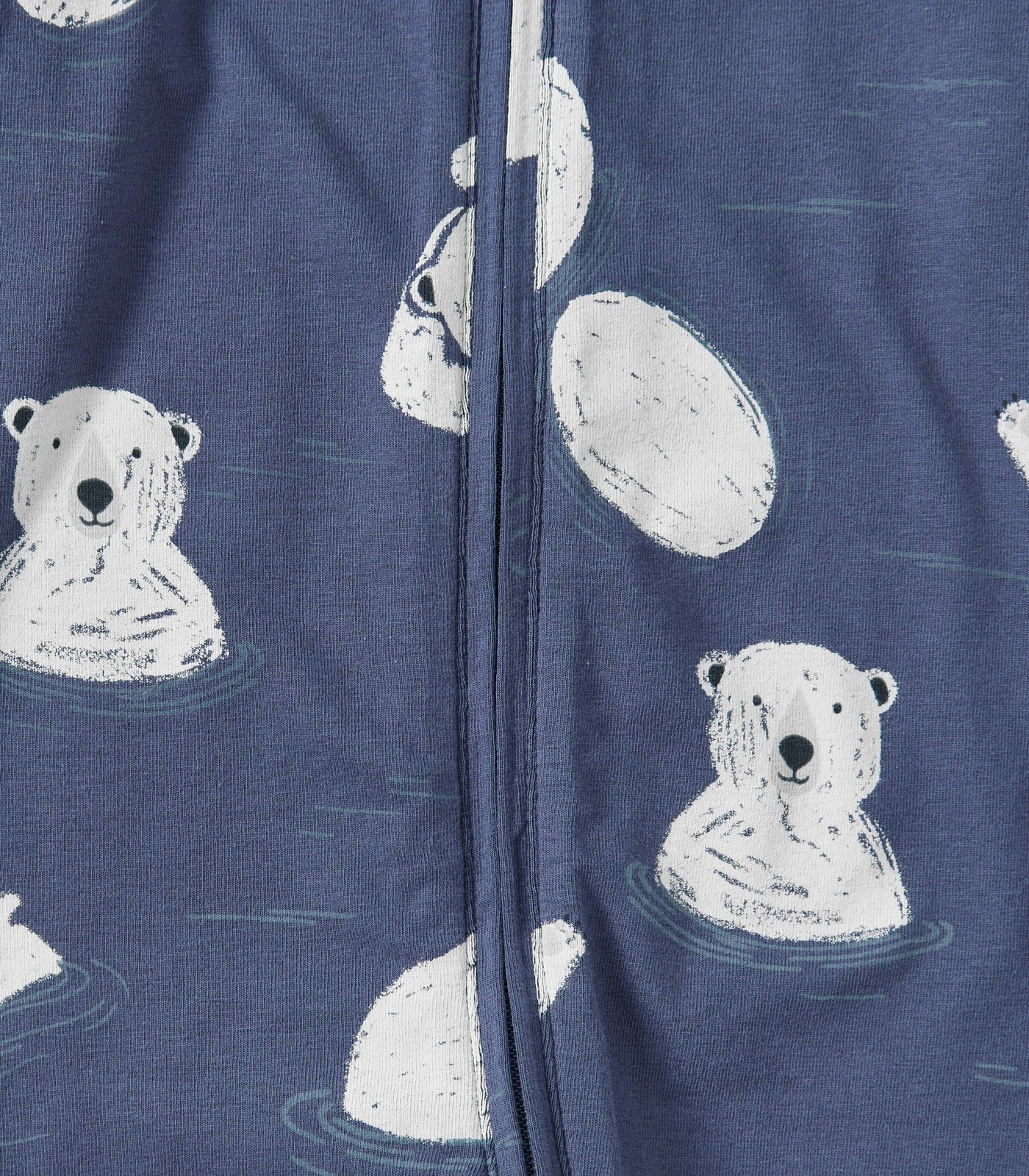 Baby Organic Cotton Print Zip Coverall 3 of 5