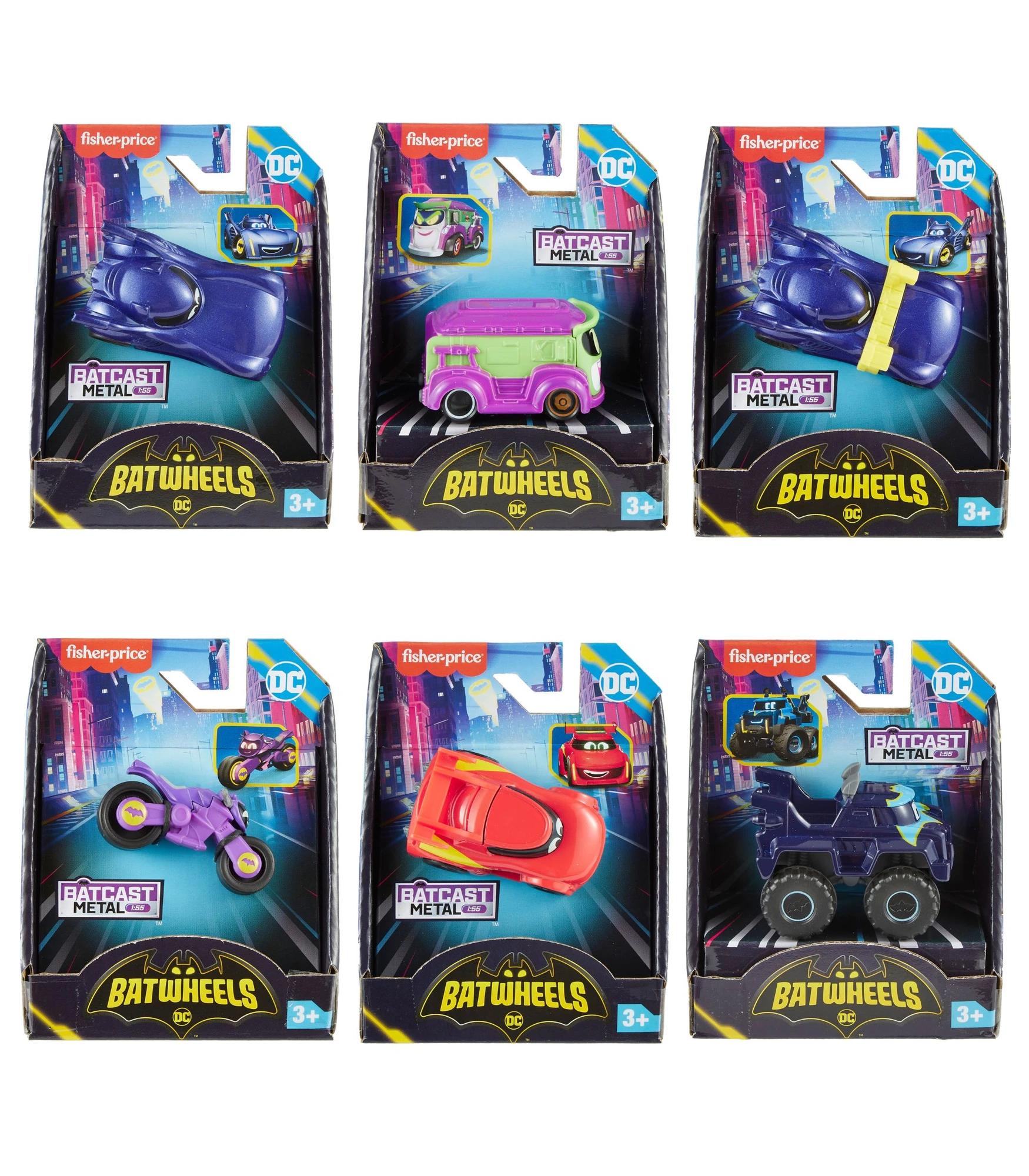 Fisher-Price DC Batwheels Diecast - Assorted *