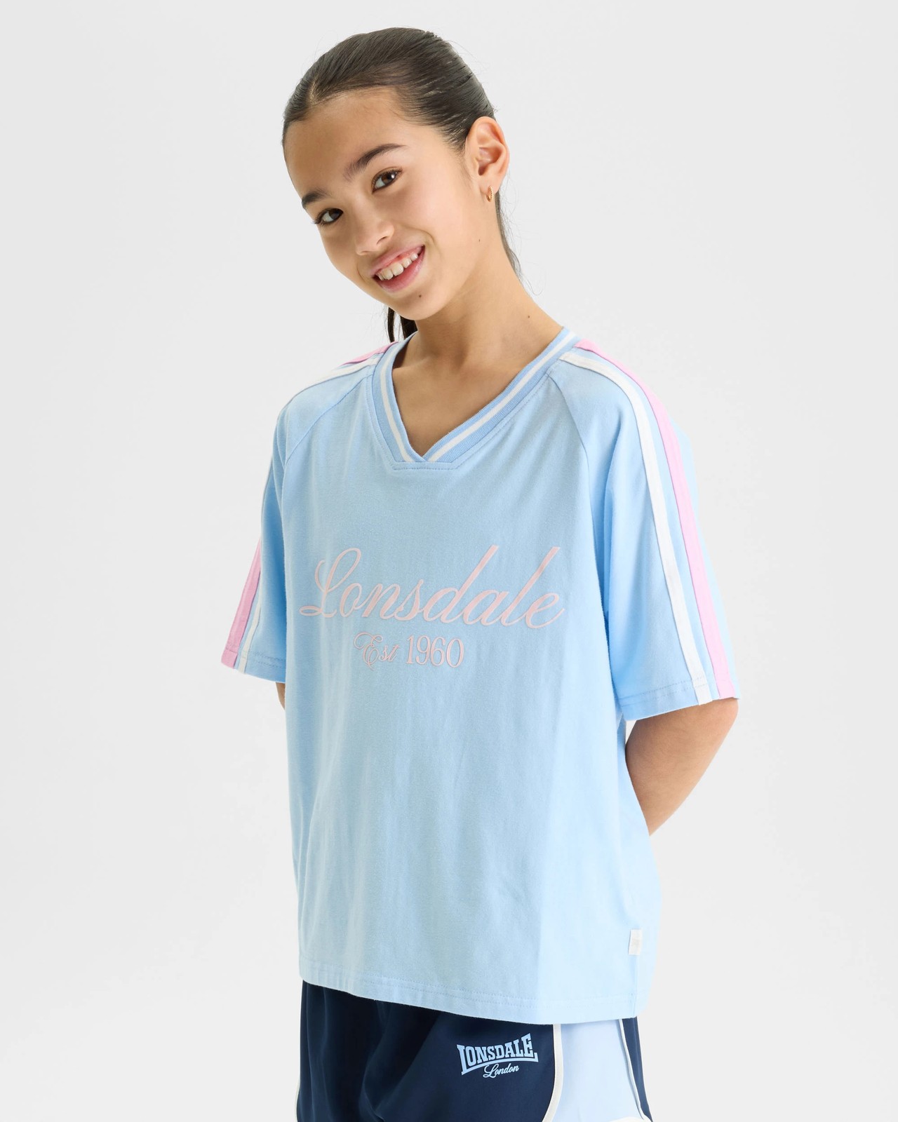 Lonsdale London V-Neck Sports T-Shirt 5 of 6