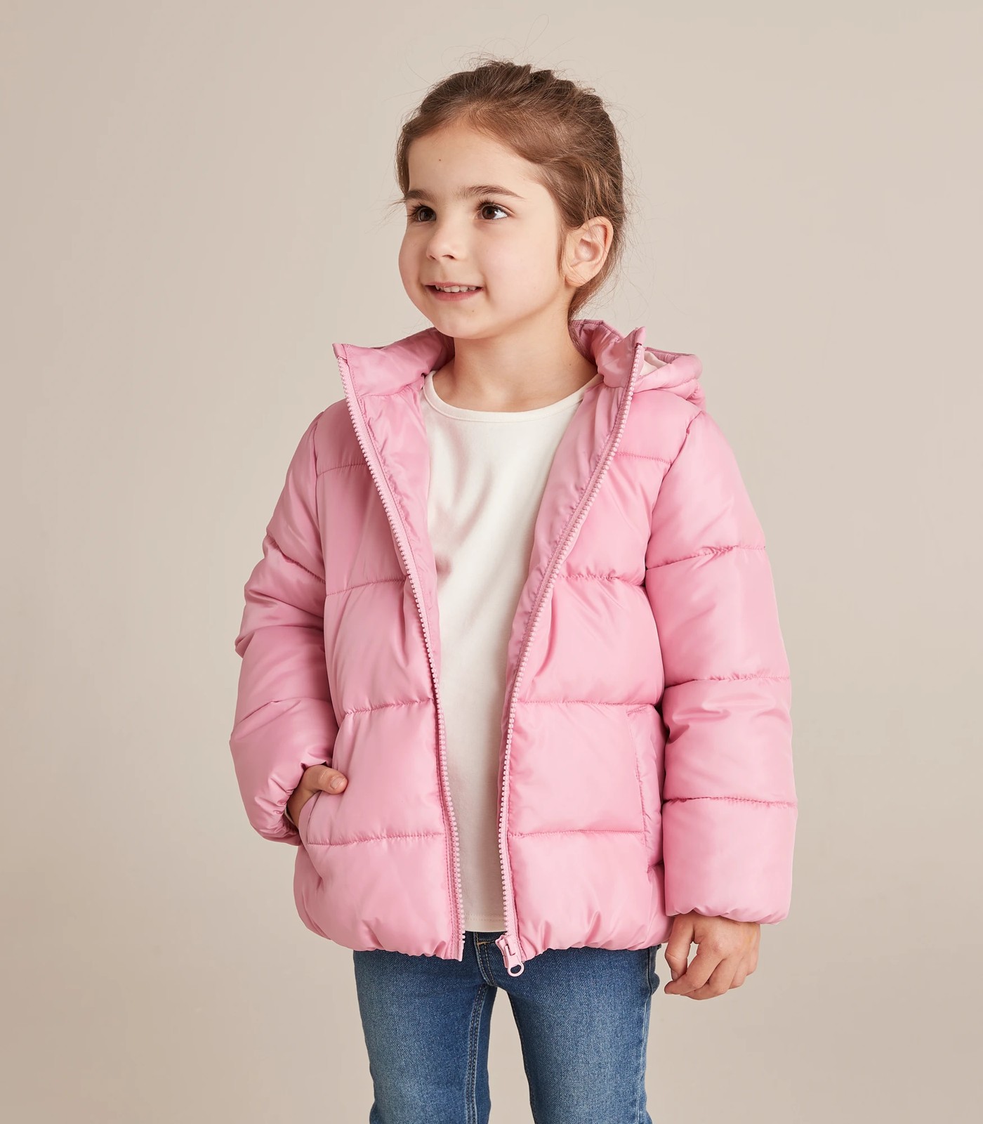 Girls puffer jacket australia sale