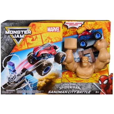 Monster Jam Marvel Spiderman Playset