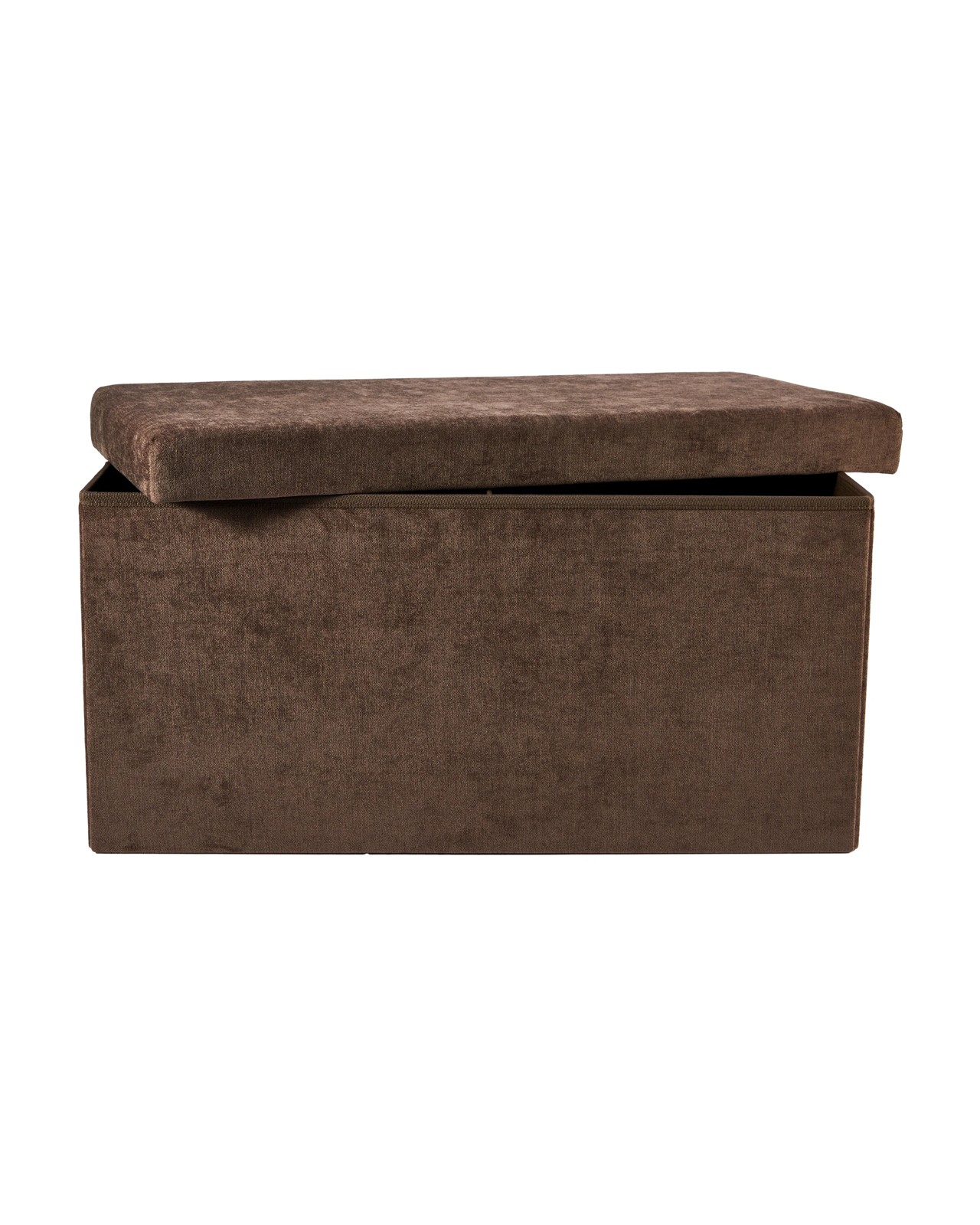 Anko Rectangle Storage Ottoman - Chocolate 4 of 5