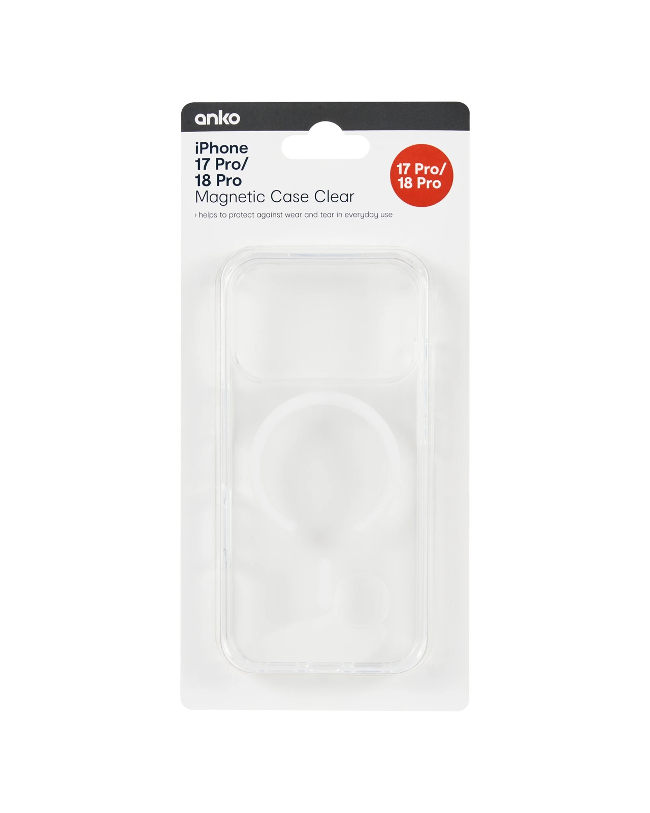 iPhone 17 Pro Magnetic Case, Clear - Anko 6 of 6