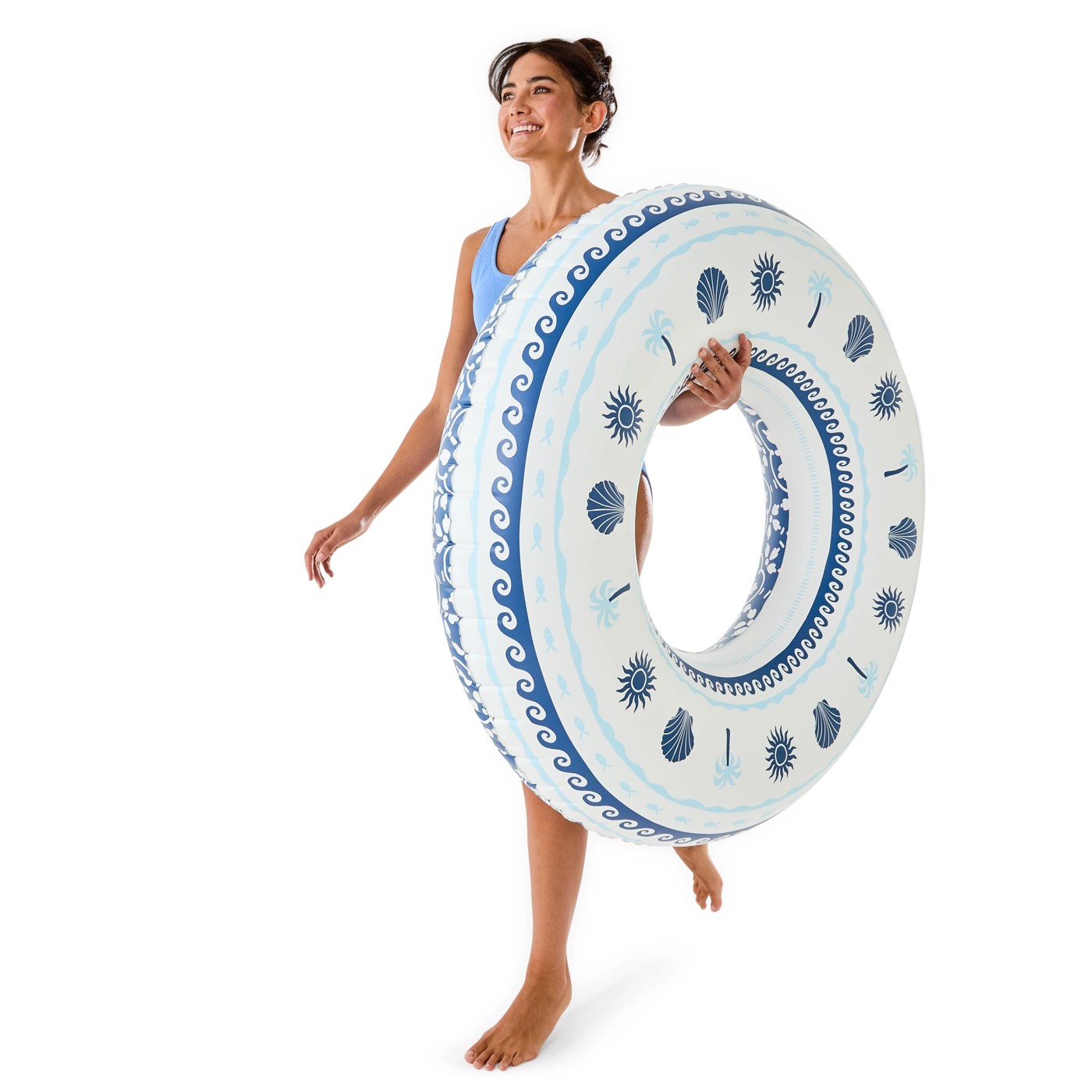 Anko Inflatable Coastal Swim Ring 2 of 6