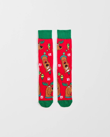 Swag Licensed Crew Socks - Christmas Scooby Doo
