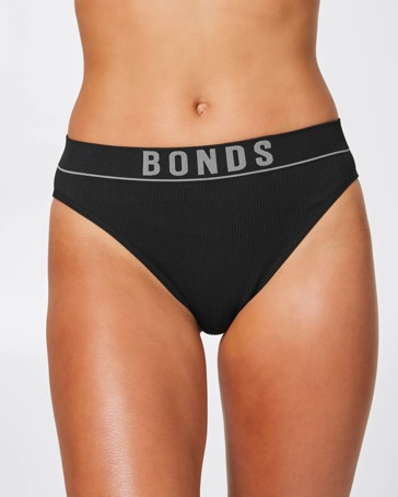 Womens Retro Hi Leg Bikini Briefs - Bonds