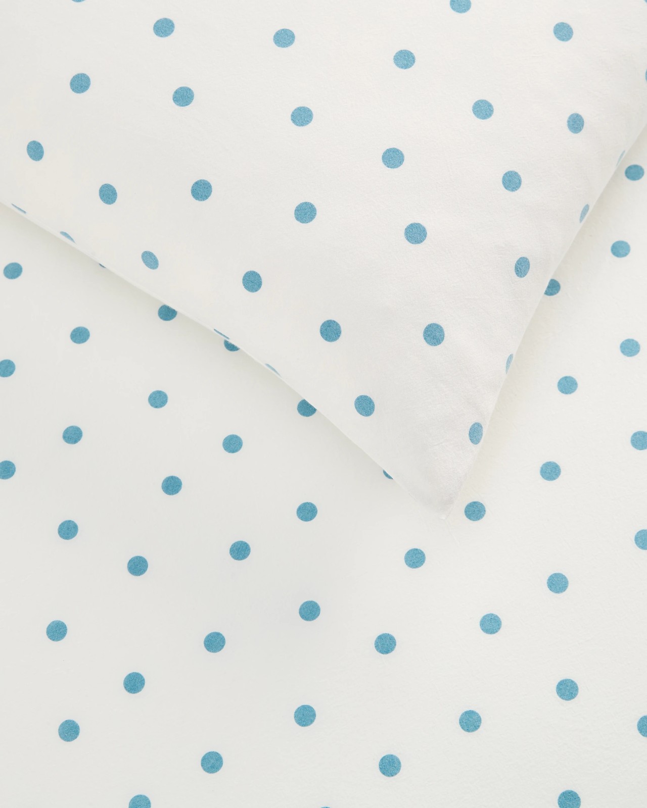 Arlo Polka Dot Stonewash 2 Pack Cotton Standard Pillowcase - Adriatic Blue 3 of 3