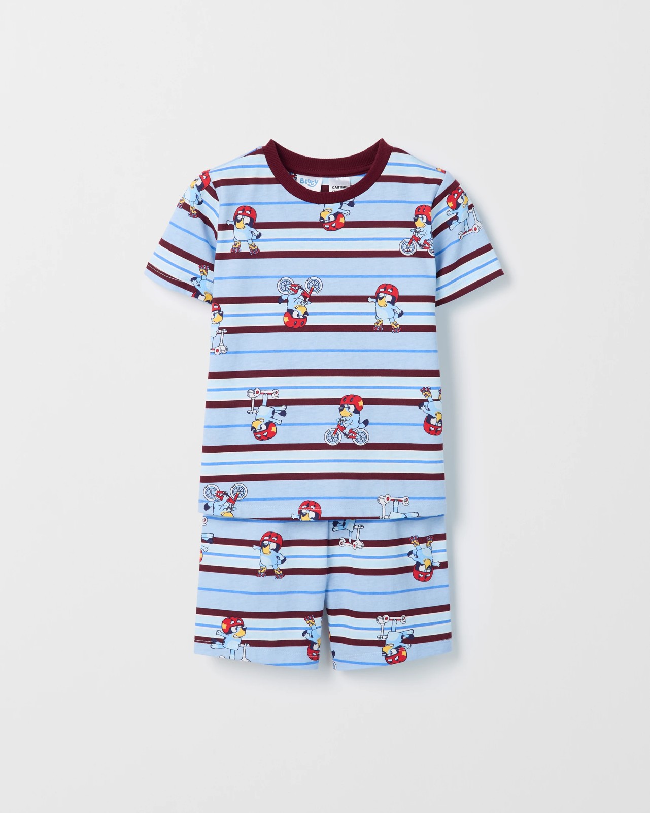 Bluey Australian Cotton 2 Pack Younger Boys Pyjama Set 3 of 5