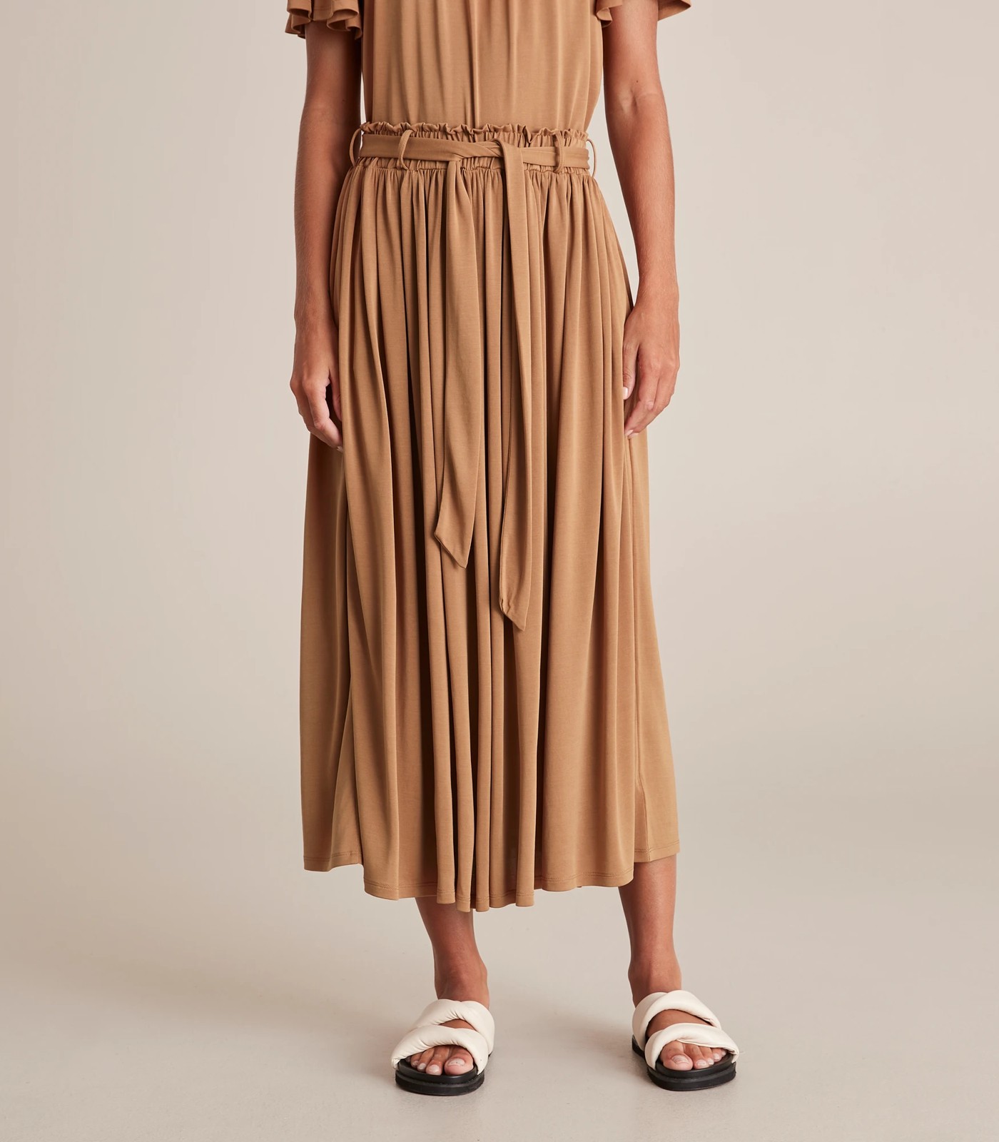 Preview Belted Pull On Midi Skirt | Target Australia