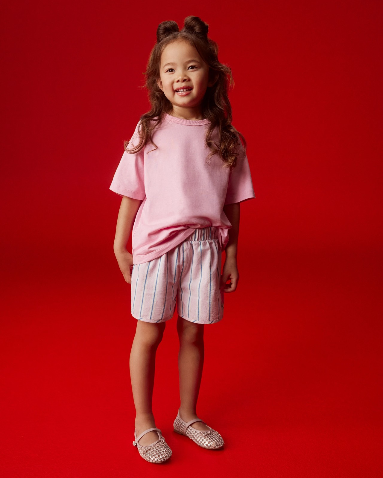 Organic Cotton Heavy Weight Oversized Plain T-Shirt - Pink 6 of 6