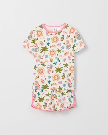 Australian Cotton Older Girls Elevated Knit Pyjama Set