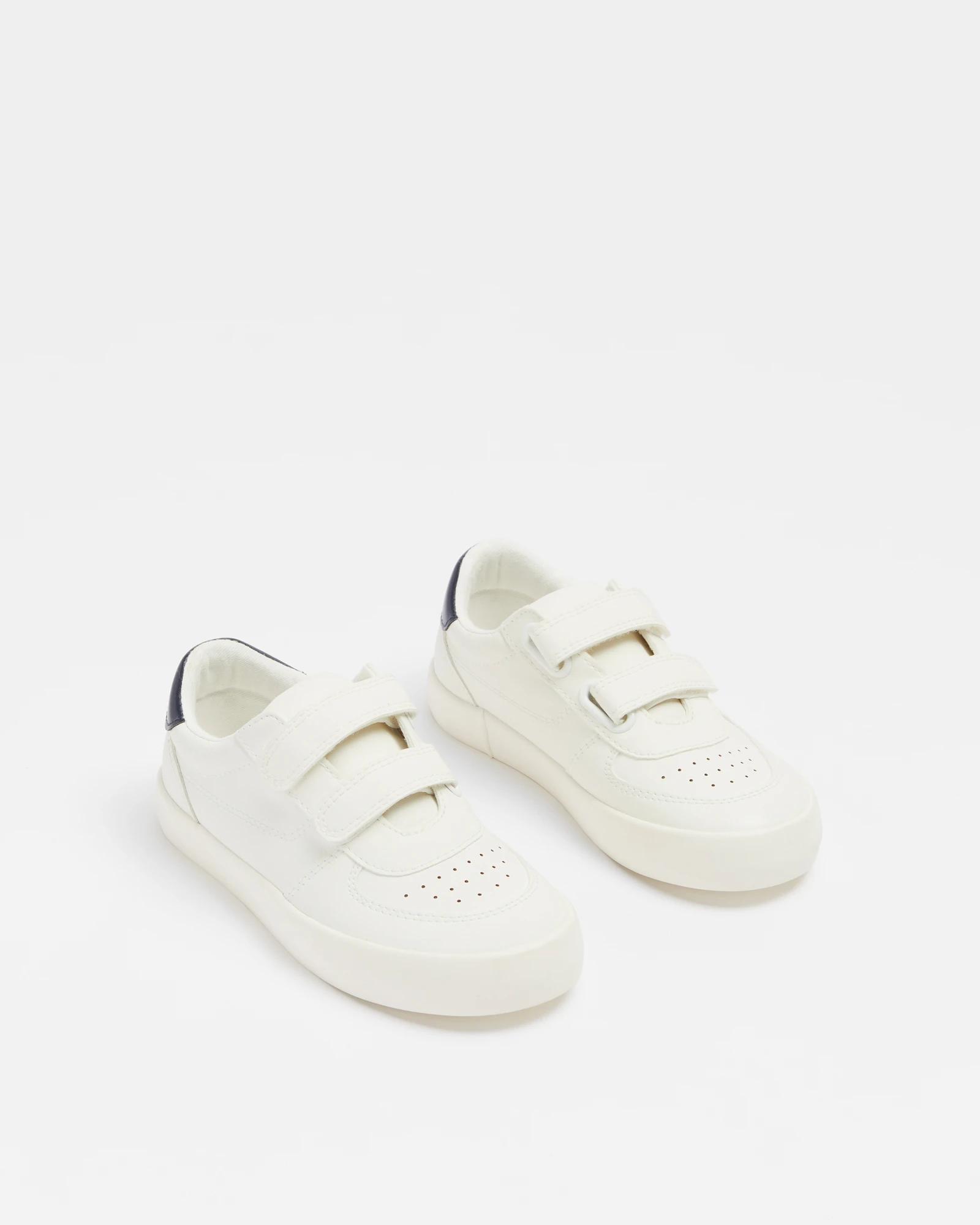 Kids Double Strap Retro Sneakers White Target Australia   475 68207793 2 264382