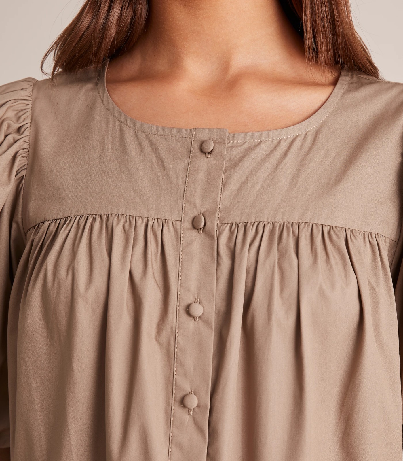 Lily Loves Puff Sleeve Smock Mini Dress 4 of 6