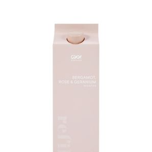 OXX Bodycare Hand and Body Wash Refill 1L - Bergamot - Rose and Geranium Scented