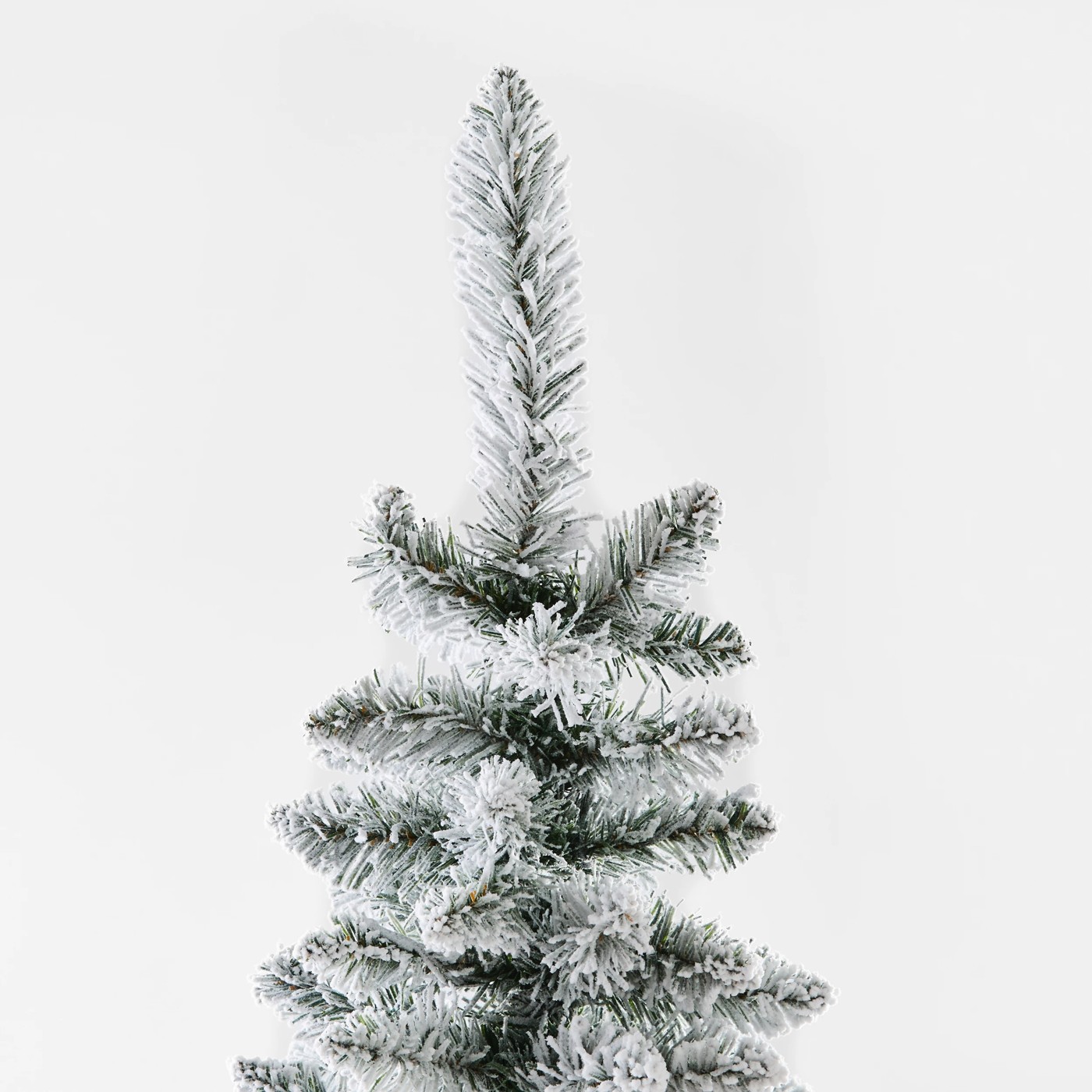 Anko 1.82m (6ft) Flocked Slim Prelit Christmas Tree 5 of 5