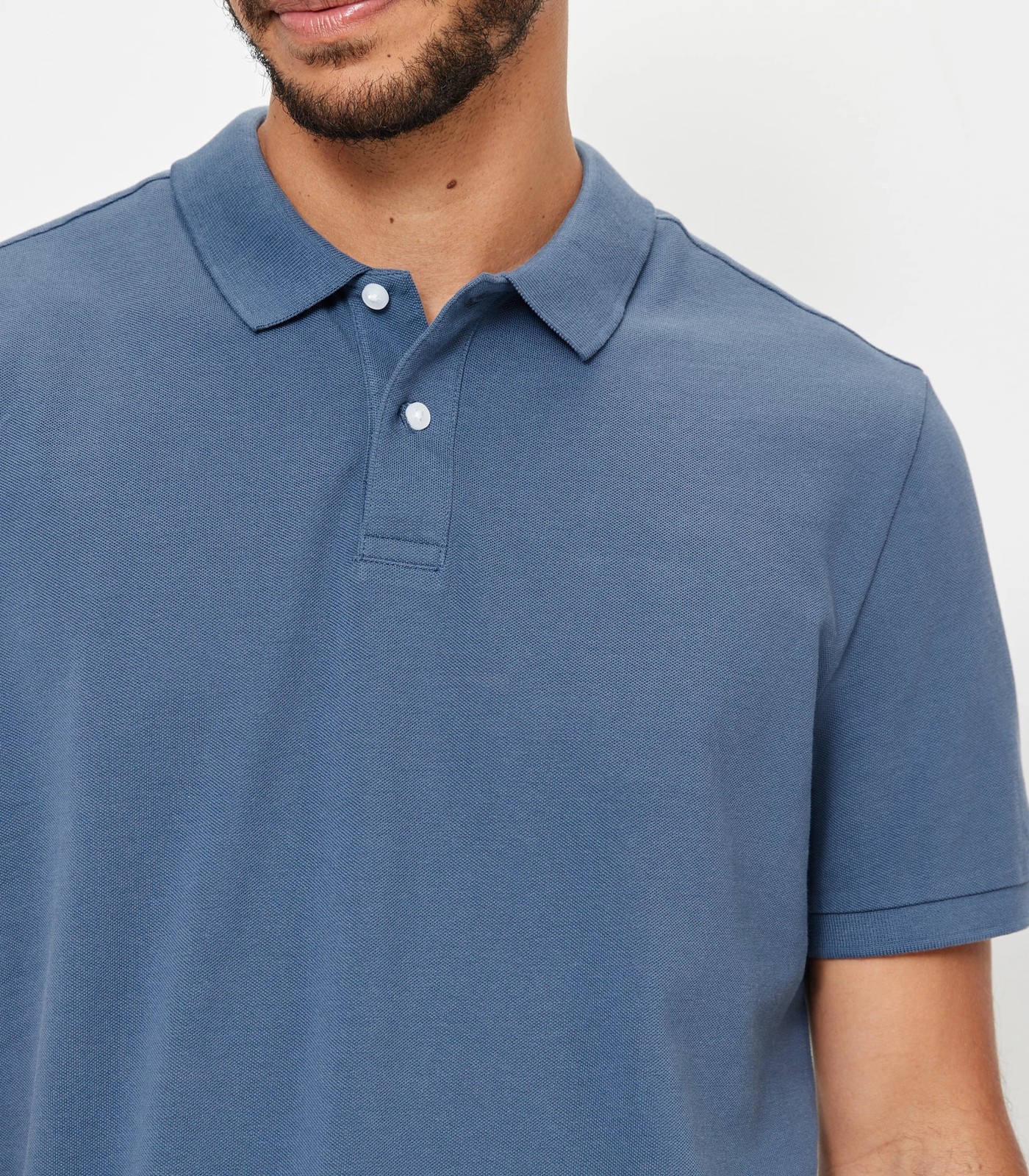 Pique Polo Shirt - Indigo | Target Australia