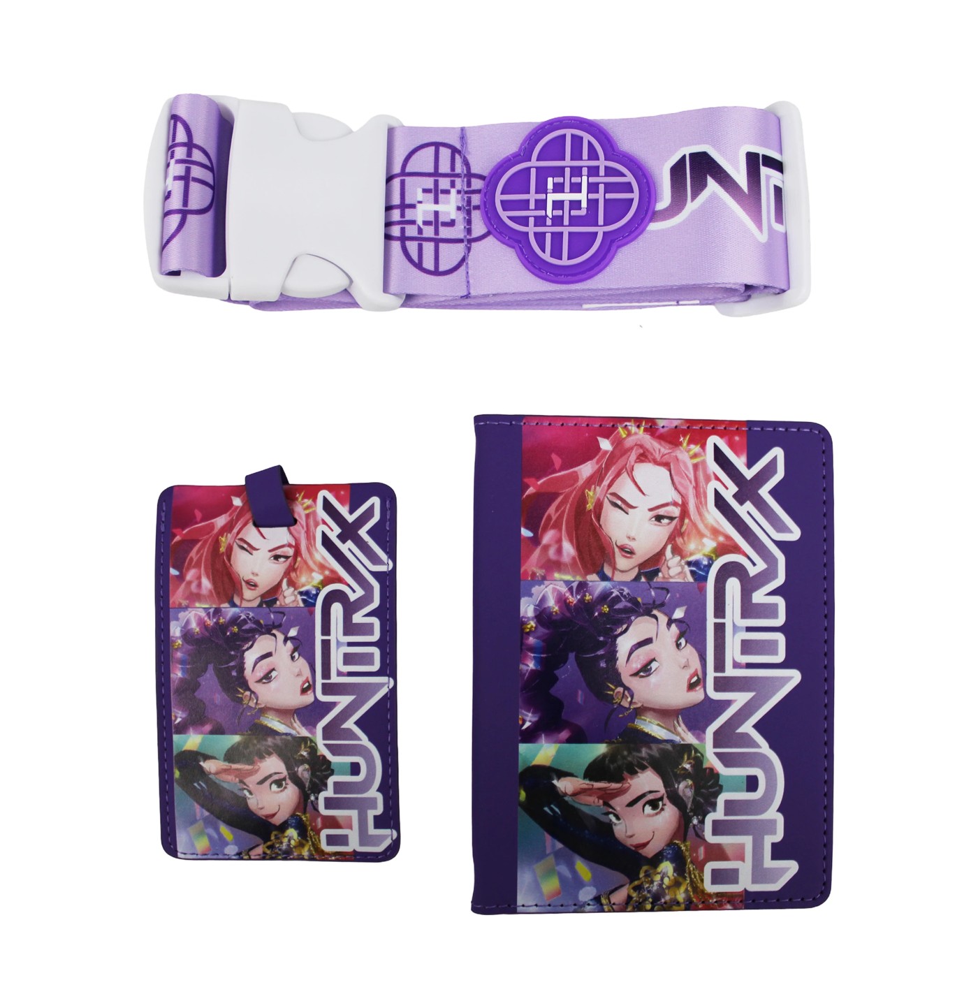 3 Piece KPop Demon Hunters Huntrix Travel Set 2 of 6
